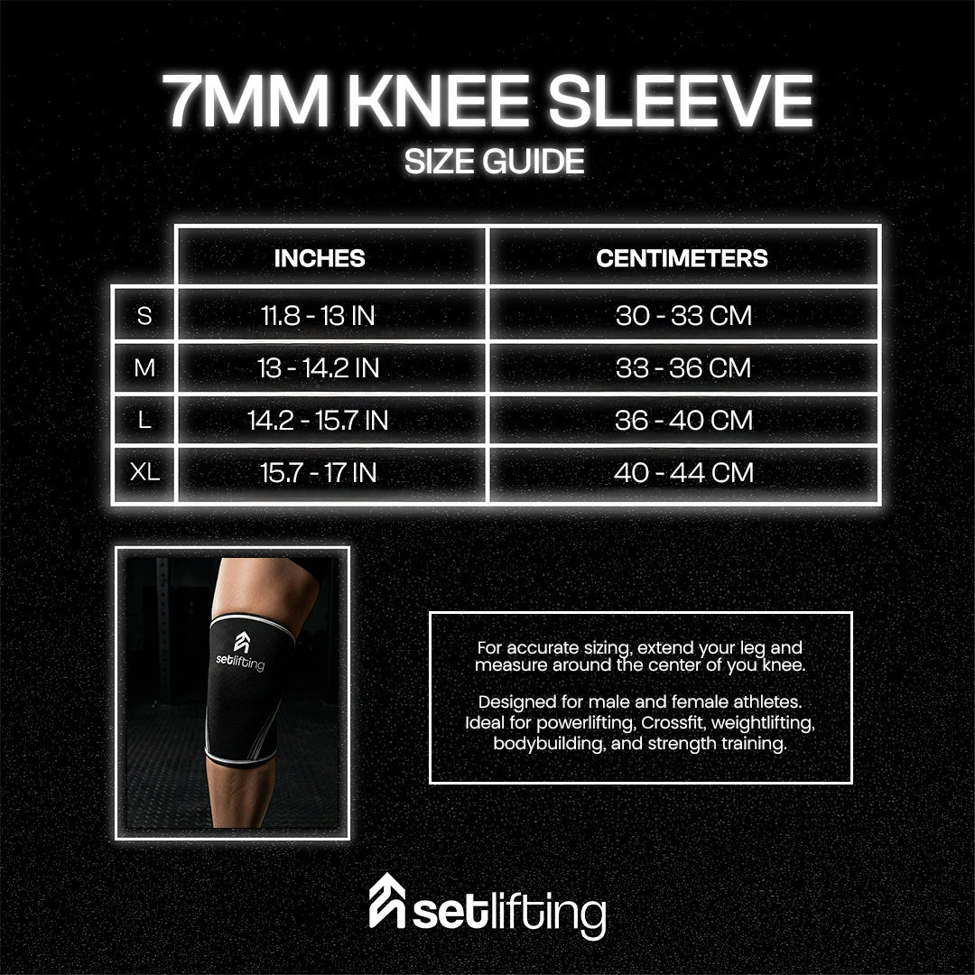 7MM Compression Knee Sleeves
