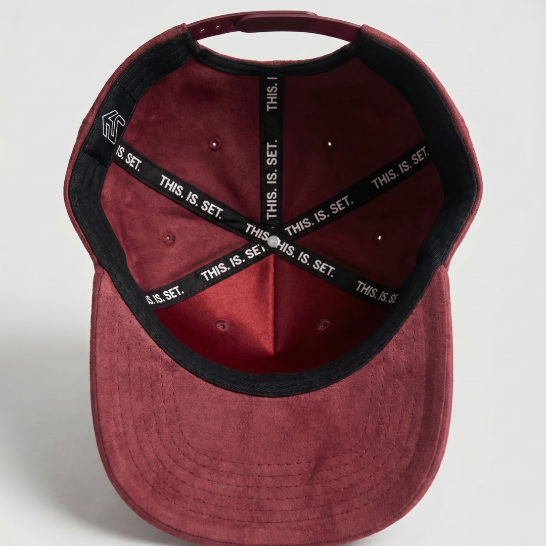 Burgundy Suede