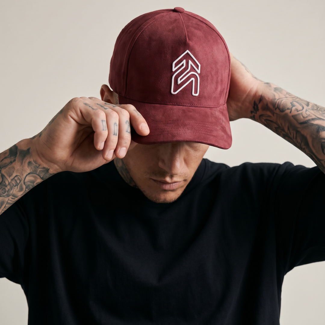Burgundy Suede