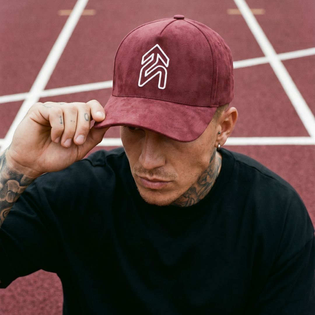 Burgundy Suede