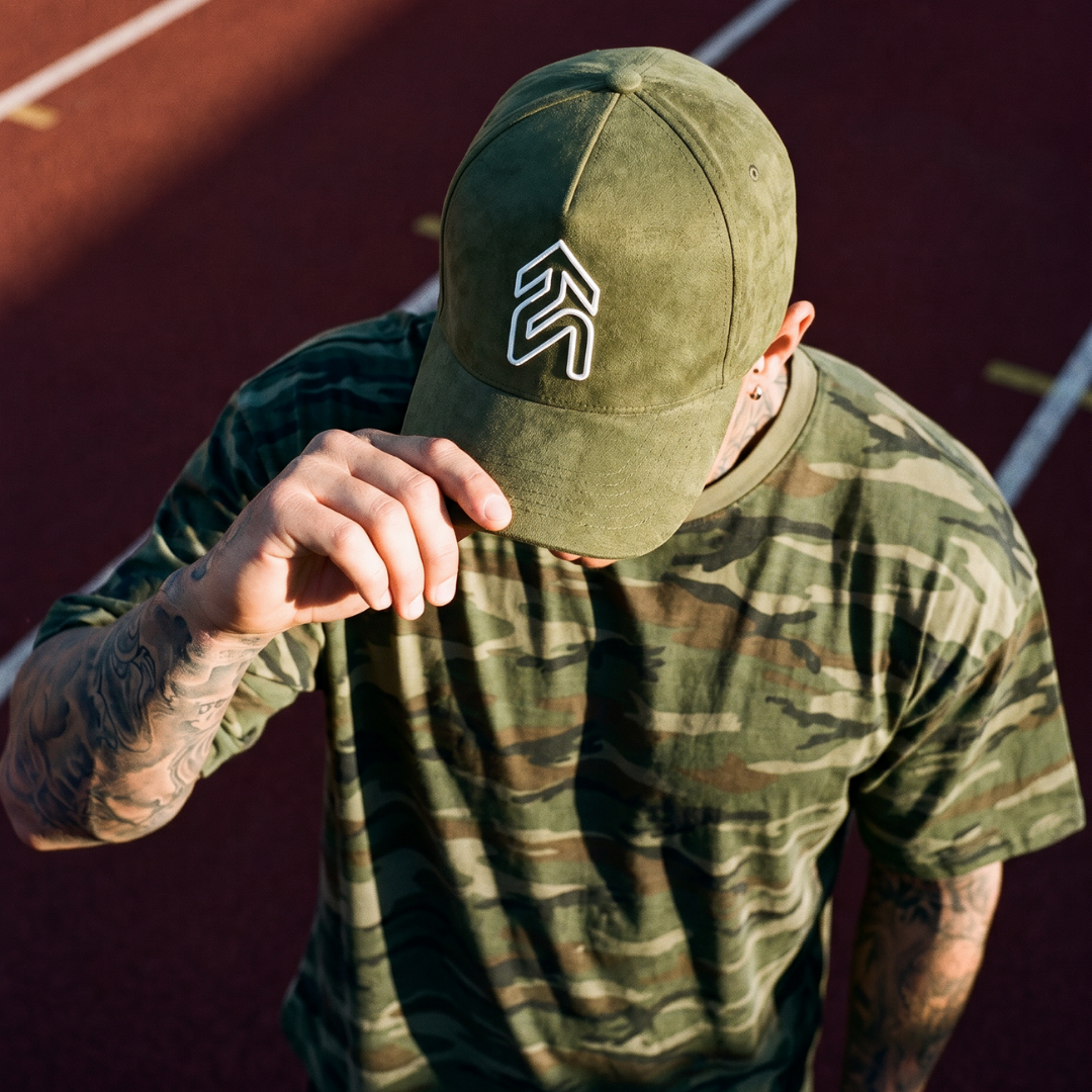 Green Army Suede