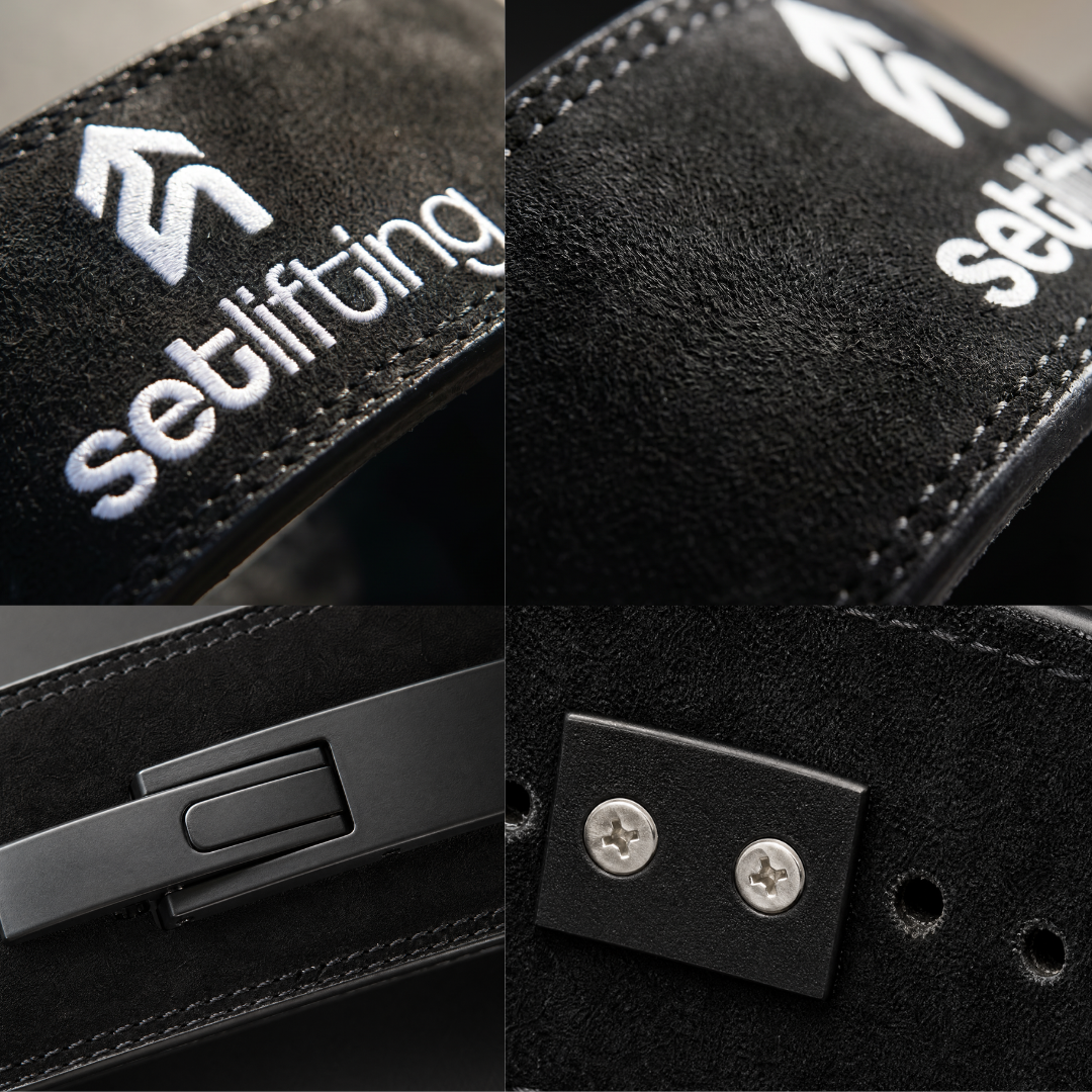 10MM Suede Lever Belt